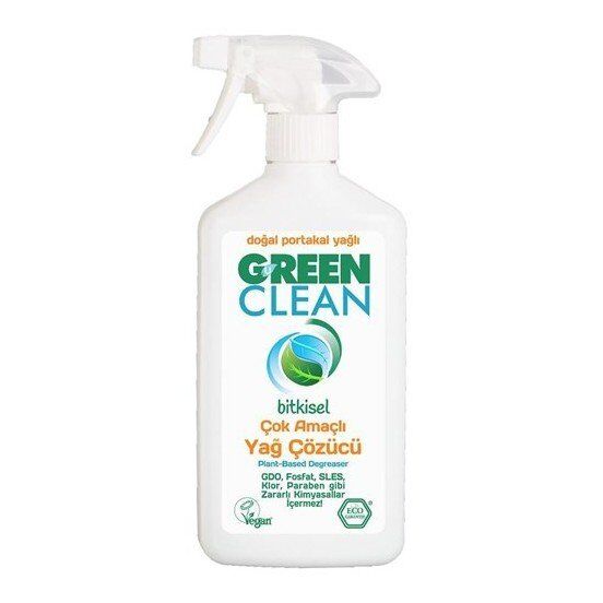 U Green Clean Doğal Portakal Yağlı Bitkisel Çok Amaçlı Yağ Çözücü 500 ml