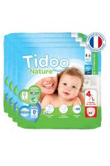 Tidoo Hipoalerjenik Ekolojik Bebek Bezi 4 Beden 7-18 Kg 24x4 96 Adet