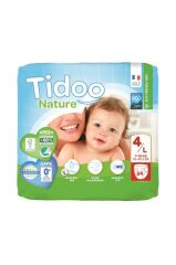 Tidoo Hipoalerjenik-Ekolojik Bebek Bezi No:4 Maxi Single 7-18 kg 24 Adet