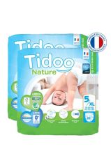 Tidoo Hipoalerjenik Ekolojik Bebek Bezi 5 Beden 12-25 Kg 22x2 44 Adet