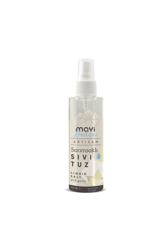 Mayi Tuz Mayi Artisan Sarımsaklı Sıvı Tuz 150 Ml