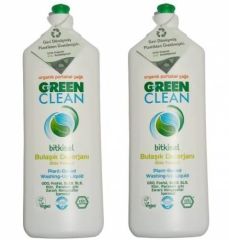 U Green Clean Bitkisel Bulaşık Deterjanı 730 ml 2'li Set