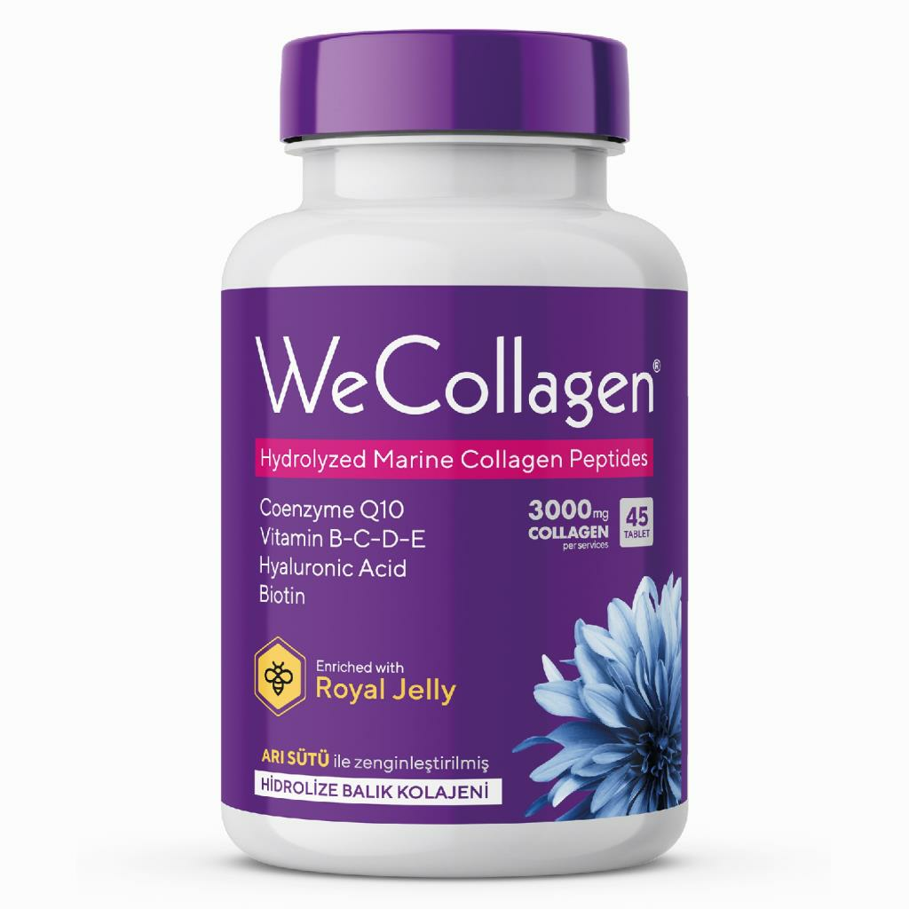 Wecollagen® Kadın, Balık Kolajeni 45 Tablet