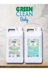 U Green Clean Baby Çamaşır Deterjanı Ve Çamaşır Yumuşatıcı 2' Li Set 5 L