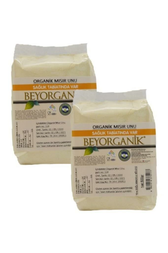 Beyorganik Mısır Unu 2 Adet 500 gr