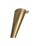 Mobilya Ayağı Konik Açılı Ayak 15 cm Altın Varak Mesir