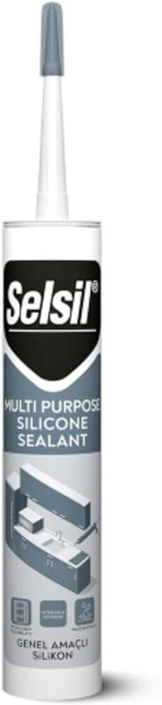 Selsil Silikon Şeffaf  280 gr.