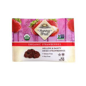 Sunny Fruit Organik Çilek Kurusu ( 100 g )