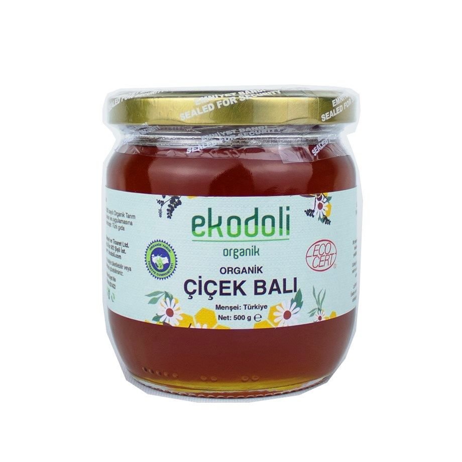 Ekodoli Organik Çiçek Balı (500 g )