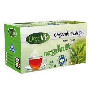 Karali OrgaLife Organik Siyah Poşet Çay ( 20 adet )