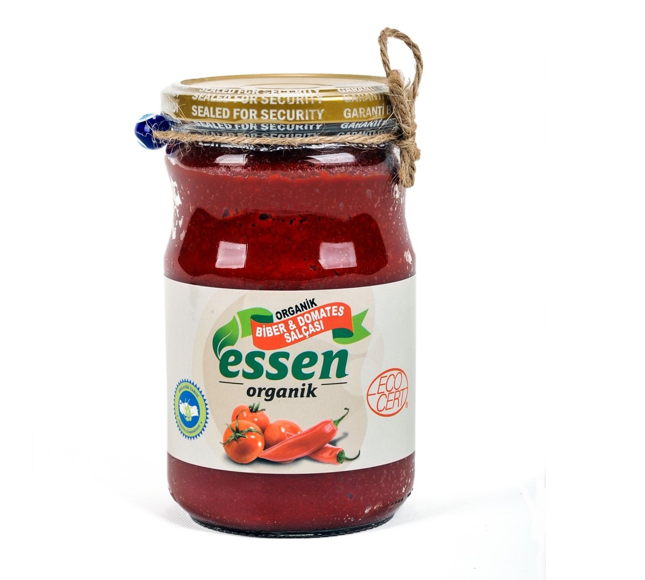 Essen Organik Domates Biber Salçası ( 650 g )