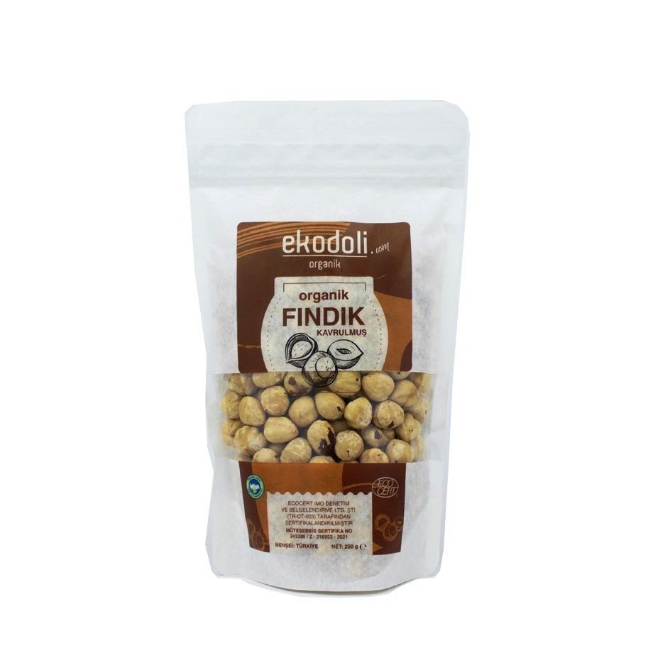 Ekodoli Organik İç Fındık - Kavrulmuş ( 250 g )