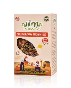 Hüma Organik Çocuk Makarna -Karışık Sebzeli  250 g )