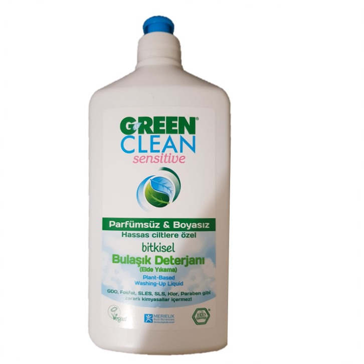 U Green Clean Sensitive Organik Bulaşık Deterjanı ( 500 ml )