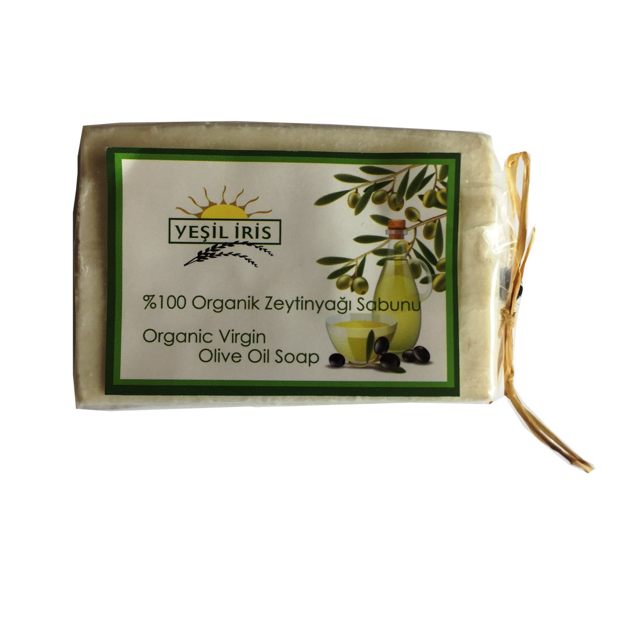 Yeşil İris Organik Zeytinyağı Sabunu ( 150 g )