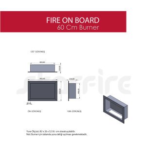 Fire on Board (60 cm burner)