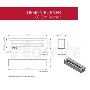 60'lık Design Burner