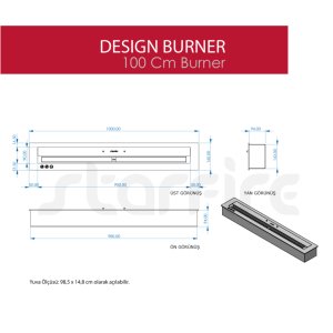 100'lük Design Burner