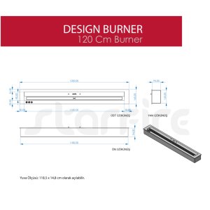 120'lik Design Burner