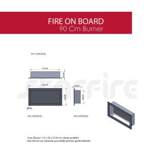 Fire on Board (90 cm burner)