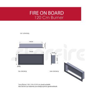 Fire on Board (120 cm burner)