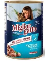 Miglior Gatto Coniglio Sos İçinde Balık Kedi Konservesi
