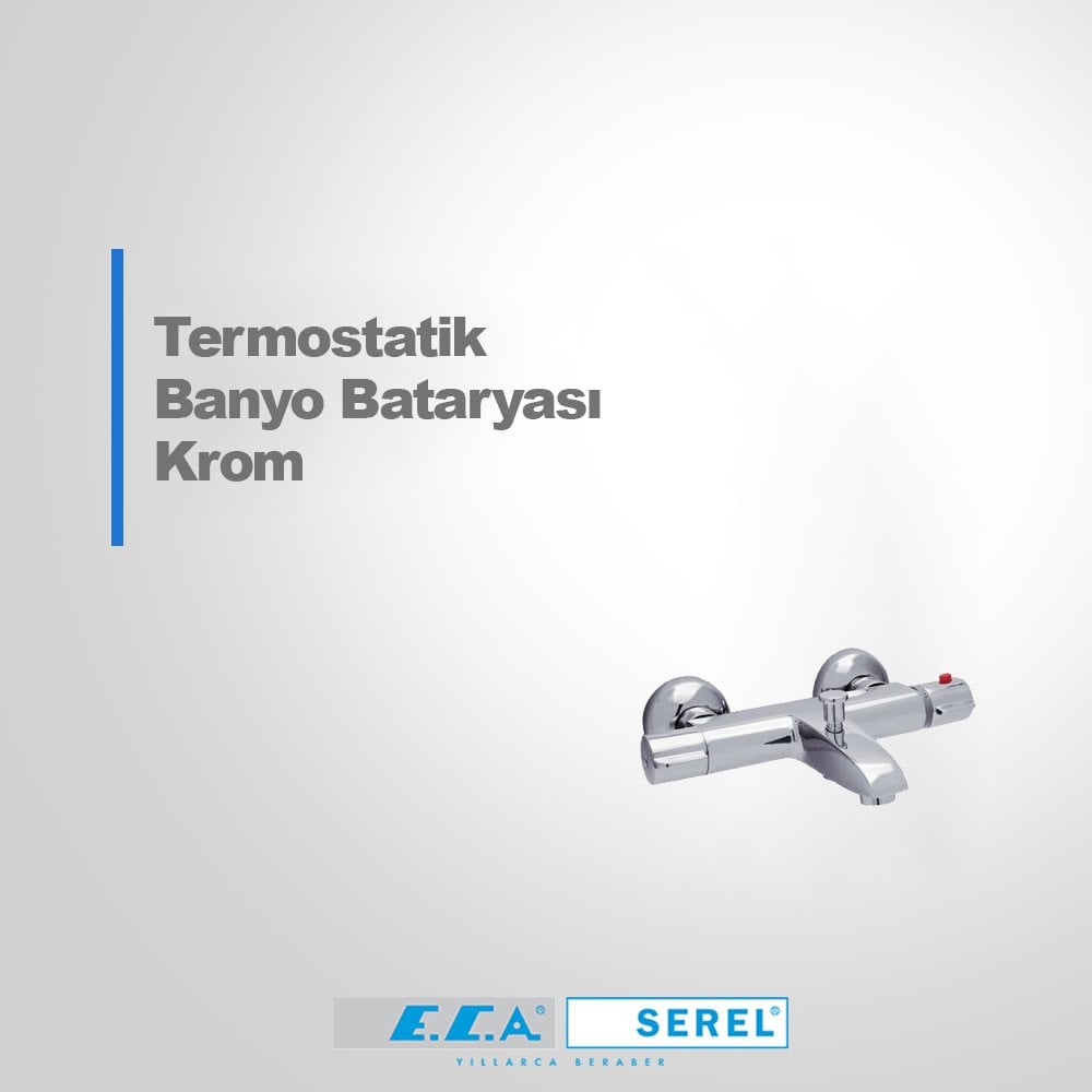 Eca Termostatik Banyo Bataryası 102102340