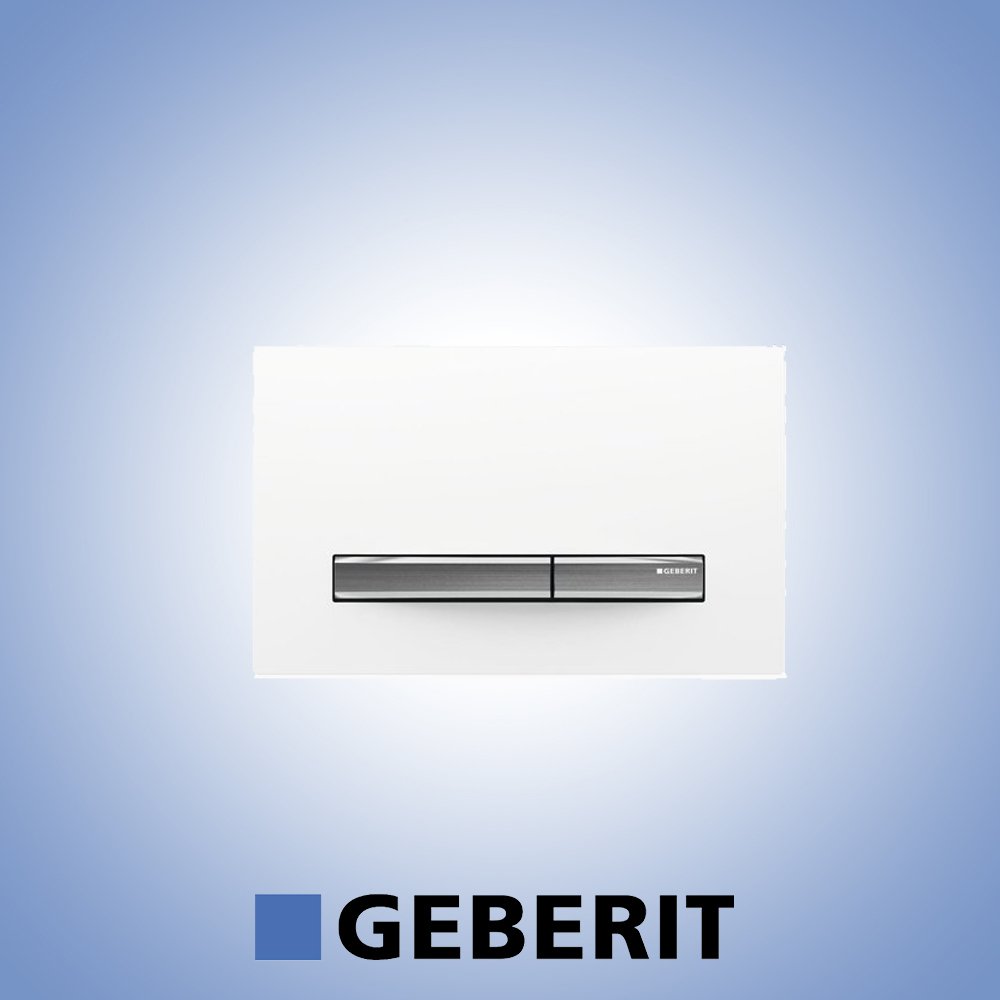 Geberit Sigma 50 Kumanda Kapağı Çift Basmalı Beyaz
