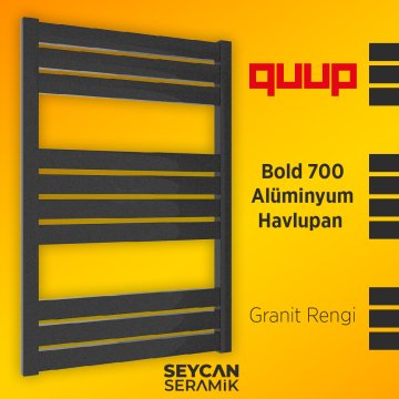 Bold 700 Alüminyum Havlupan 3D Granit Rengi 700x480 mm