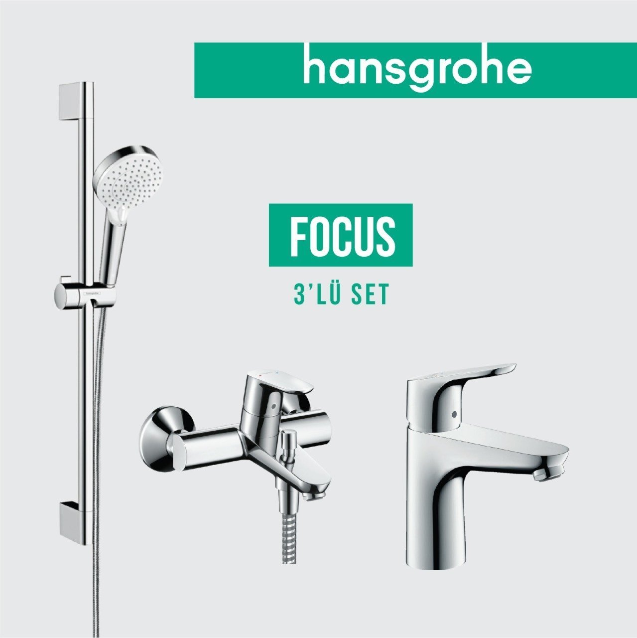 Hansgrohe Focus Üçlü Set Kampanya