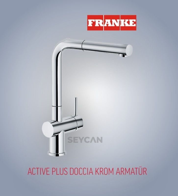 Franke Active Plus Doccia Spralli Evye Bataryası Krom