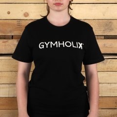 Gymholix Crew Unisex Siyah (Tişört - Tshirt)