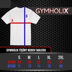 Gymholix Less Pizza, More Pull-ups (Tişört - Tshirt)