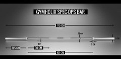 Gymholix Spec-Ops Kısa Kondisyon Halter (15kg)