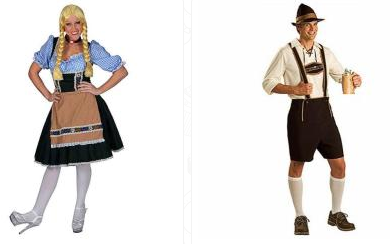 Oktoberfest Kostümlerinde de Adres AnneeBakk!