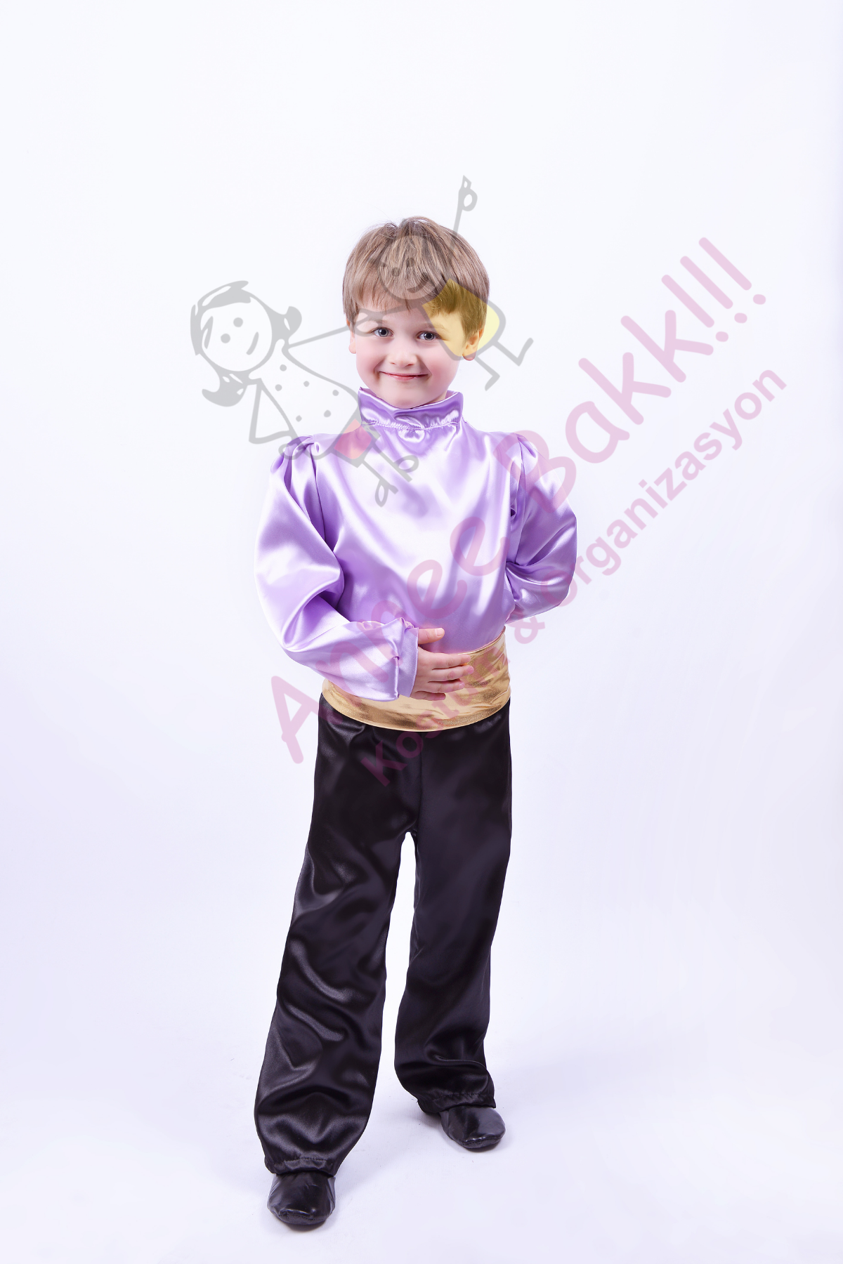Erkek Çocuk Modern Dans Kostümü, Modern Dans Kıyafeti, Hızlı Kargo