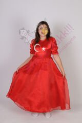 23 Nisan Çocuk Kostümleri, Türk Bayrağı Model Çocuk Kıyafeti, Hızlı Teslimat