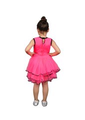 Pembe Renk Modern Dans Kostümü, Kız Çocuk Tüllü Dans Kıyafeti, Hızlı Kargo