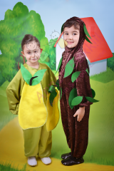 Armut Çocuk Kostümü, Gıda ve Meyve Kostümleri, Çocuk Armut Kıyafeti, Hızlı Kargo