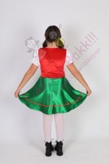 İtalya Kız Kıyafeti, İtalya Temalı Kız Çocuk Kostümü, Aynı Gün Kargo Hızlı Teslimat