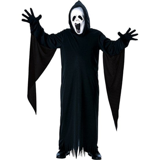 Scream Kostüm, Çocuklar İçin Özel Çığlık Kostümü, Cadılar Bayramı Kostümü