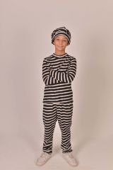 Dalton Çocuk Kostümü, Mahkum Çocuk Kıyafeti, Red-Kit Karakter Kostümleri