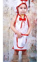 Aşçı Önlüğü, Çocuklara Özel Aşçı Önlüğü ve Şapkası, Meslekleri Sevdiren Kostüm Seti
