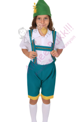 Alman Erkek Çocuk Kostümü Oktoberfest Kıyafeti, Almanya Temalı Çocuk Kostümü, Hızlı Kargo