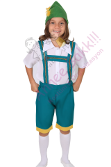 Alman Erkek Çocuk Kostümü Oktoberfest Kıyafeti, Almanya Temalı Çocuk Kostümü, Hızlı Kargo