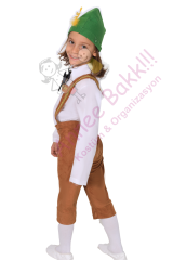 Alman Kostümü Erkek Çocuk Oktoberfest Kıyafeti, Almanya Temalı Erkek Çocuk Kıyafeti