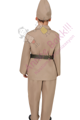 Çanakkale Zaferi, Çanakkale Savaşı Asker Kostümü Çocuk 11-12 Yaş, Aynı Gün Kargo