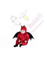 Cadılar Bayramı Sevimli Şeytan Bebek Kostümü, Minik Şeytan Kostümü, Hızlı Kargo