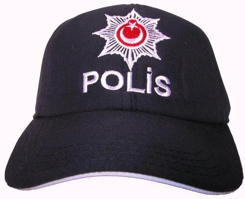 Çocuk Polis Şapkası, Çocuklara Özel Polis Kostüm Aksesuarı, Çocuk Meslek Kostümleri