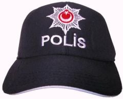 Çocuk Polis Şapkası, Çocuklara Özel Polis Kostüm Aksesuarı, Çocuk Meslek Kostümleri